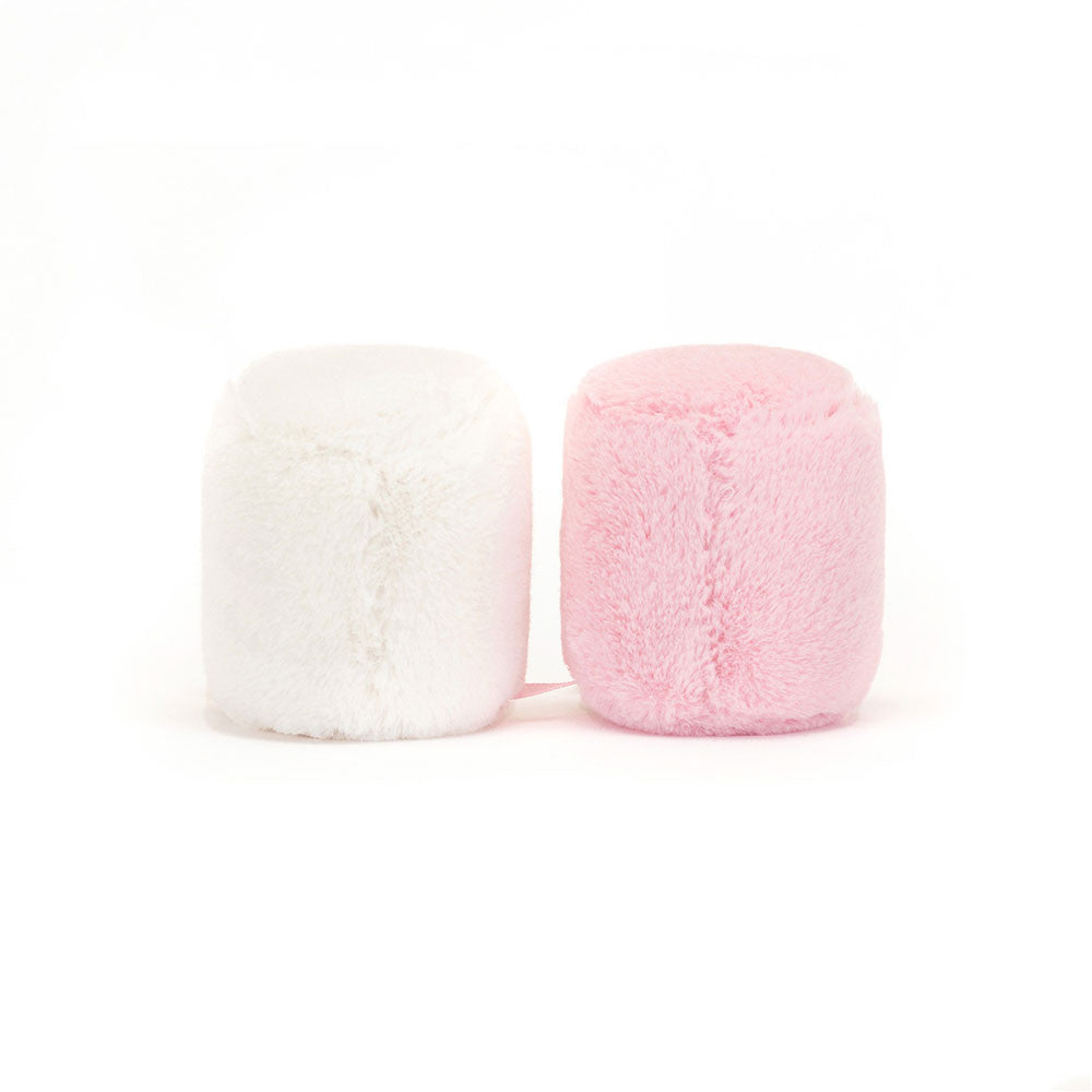 Pink und Weißer Marshmallow