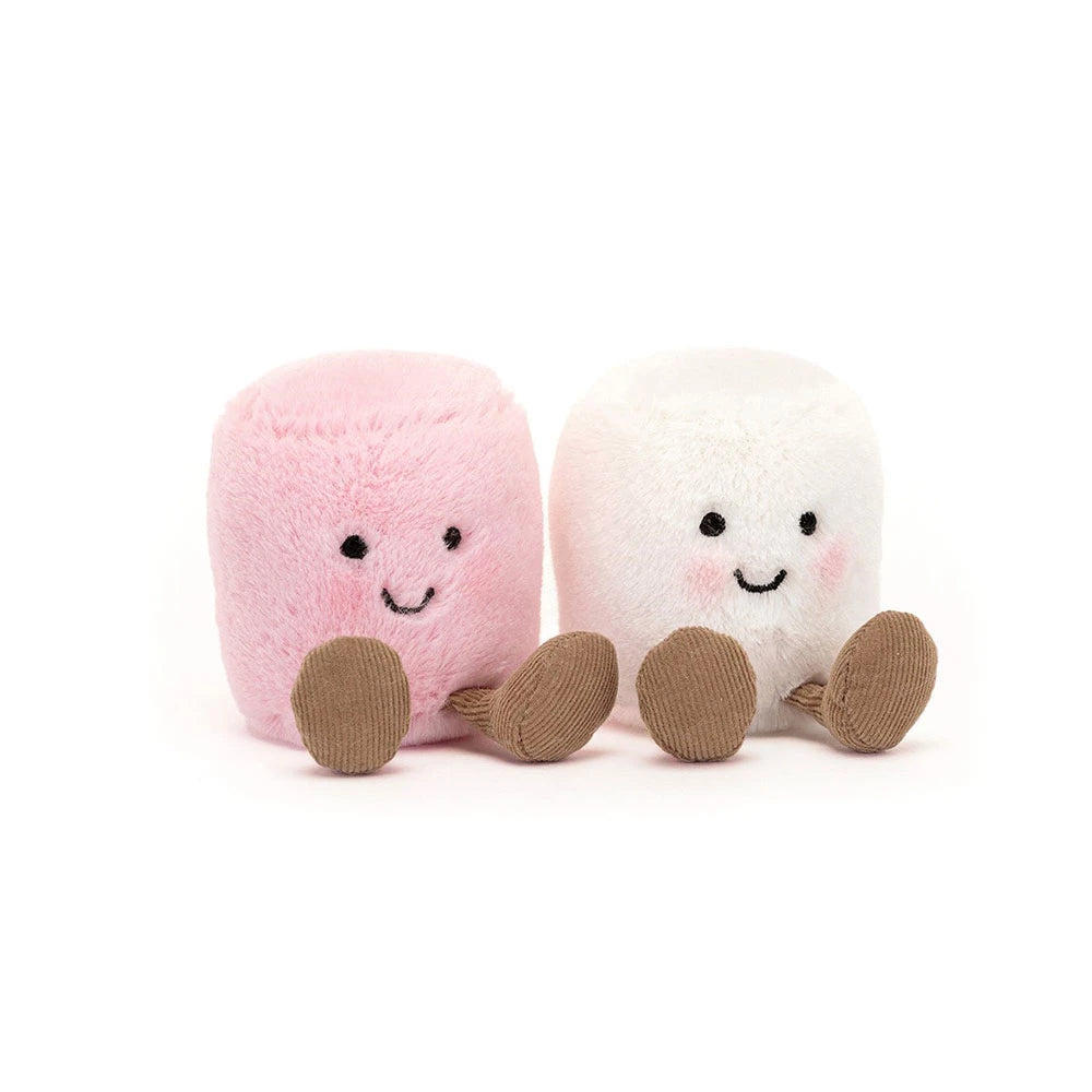 Pink und Weißer Marshmallow